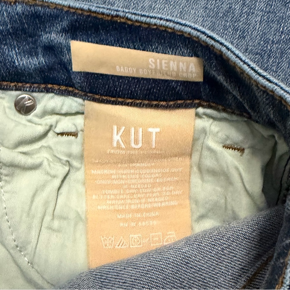 Kut from the Kloth Medium Wash Straight Leg Jeans - Picture 9 of 14